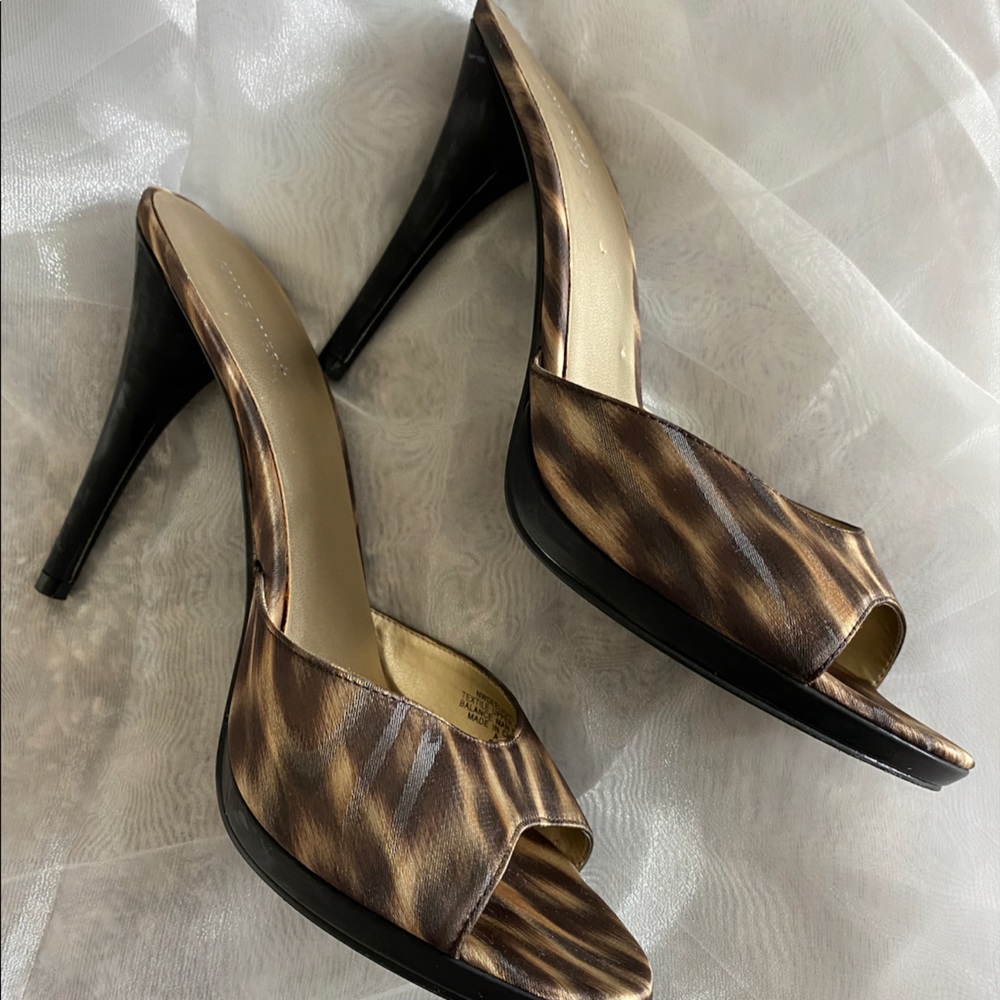 Nine West Leopard Print Heels